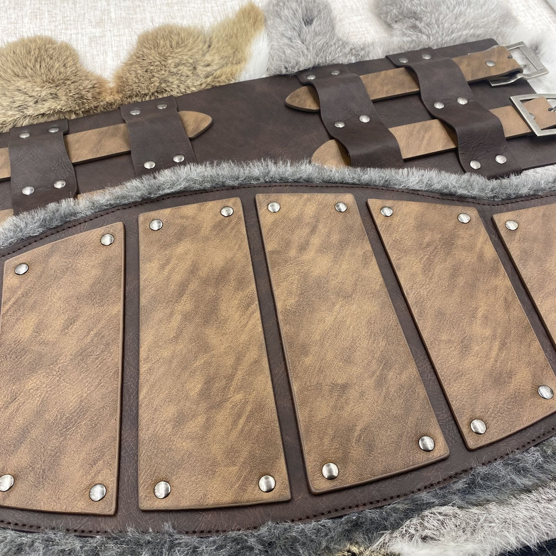 WorldNorse Nordic Armor Fur-Lined Waistband