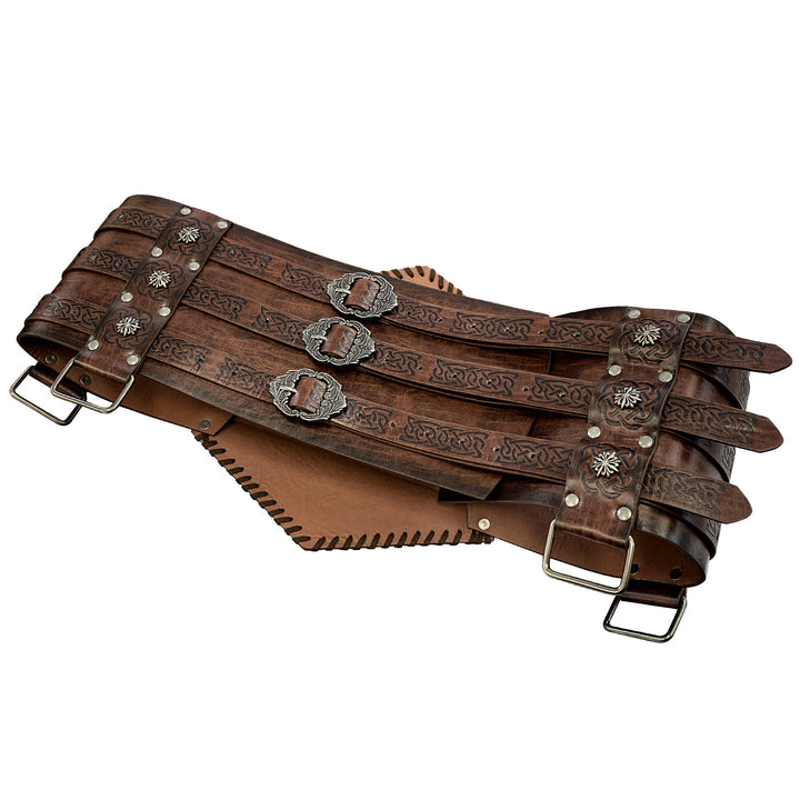 WorldNorse Norse Dragon Mjolnir Wolves Celtic Knot Waistband - image 4
