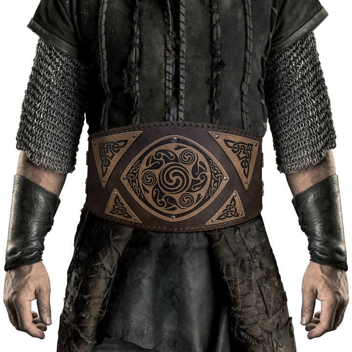 WorldNorse Nordic Celtic Knot Leather Waistband - Waistband - image 0