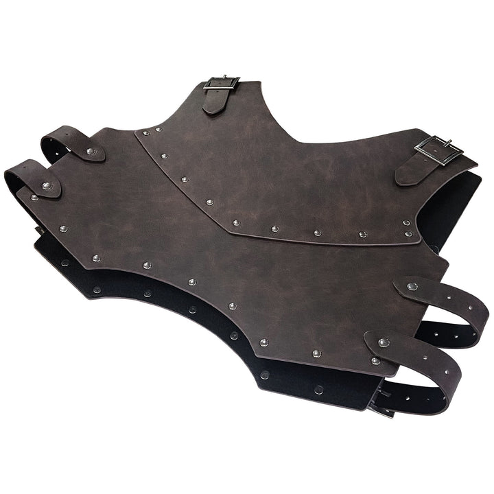 WorldNorse Retro Mercenary Knight Leather Chest Armor