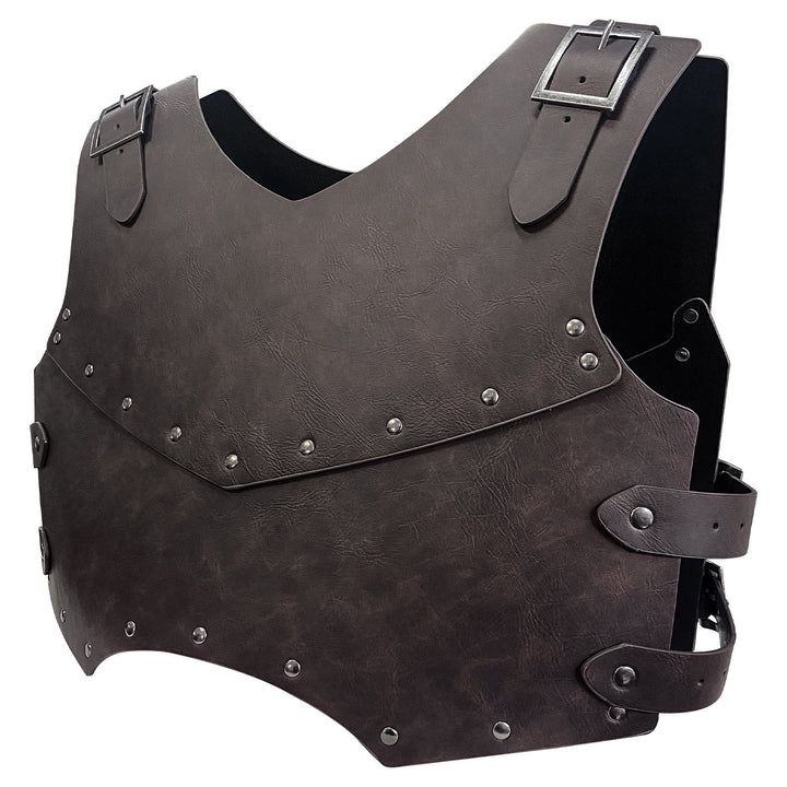 WorldNorse Retro Mercenary Knight Leather Chest Armor