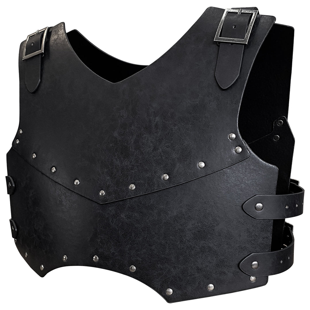 WorldNorse Retro Mercenary Knight Leather Chest Armor