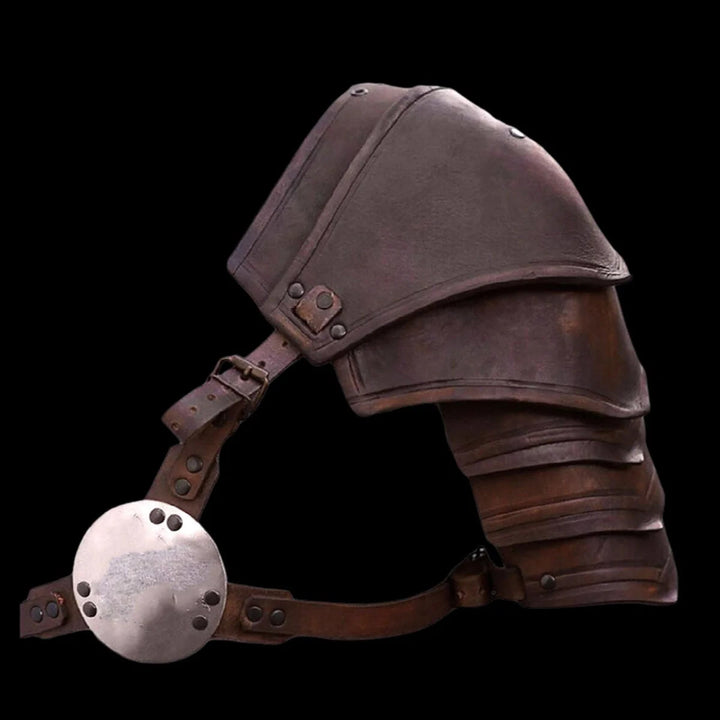 WorldNorse Medieval Steampunk Shrug Armor Single-Shoulder Pauldron - image 2