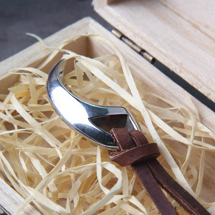 WorldNorse Wolf Tooth Spike Claw Necklace - image 5