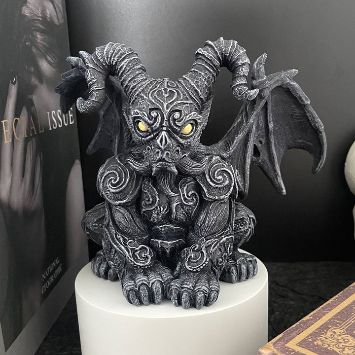 WorldNorse Halloween Dragon Sculpture Ornament