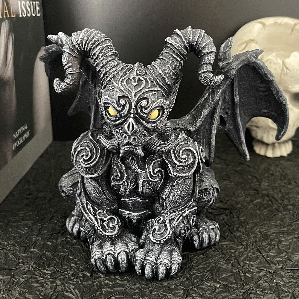 WorldNorse Halloween Dragon Sculpture Ornament - image 4