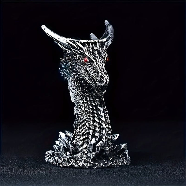 WorldNorse Dragon Head Display Ball Base Decor