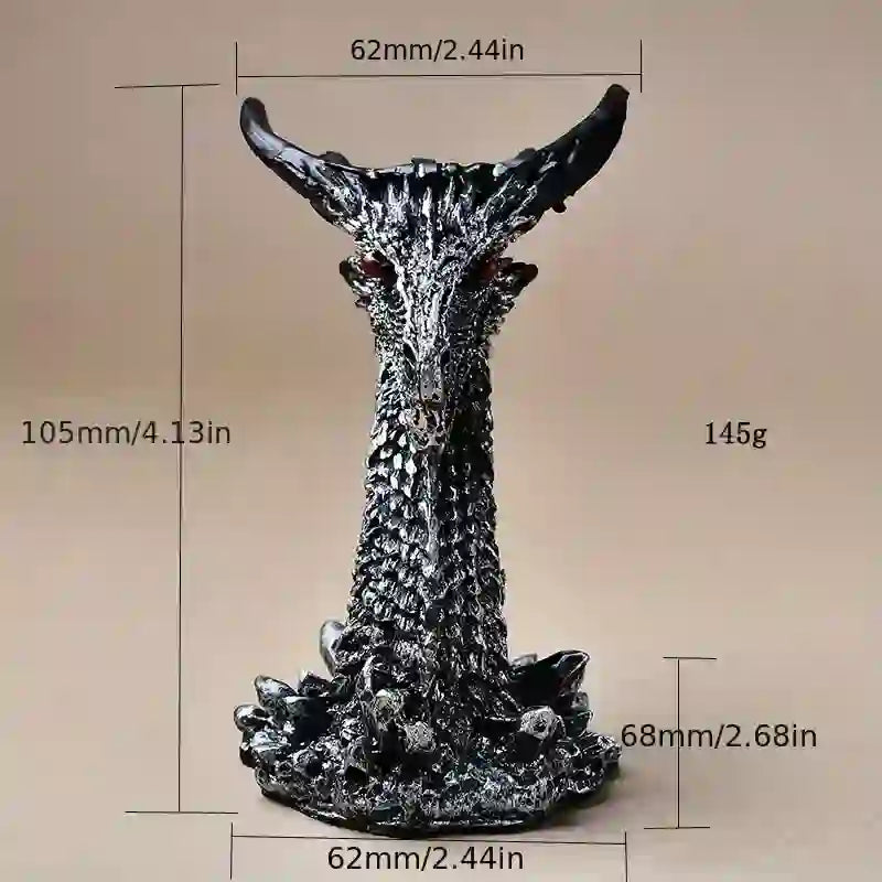 WorldNorse Dragon Head Display Ball Base Decor