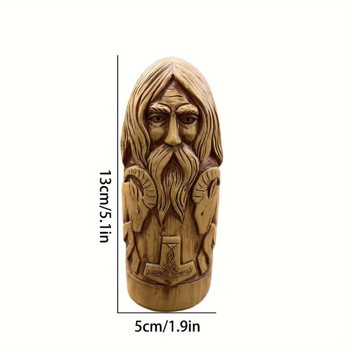 WorldNorse Majestic Beard Viking God Statue