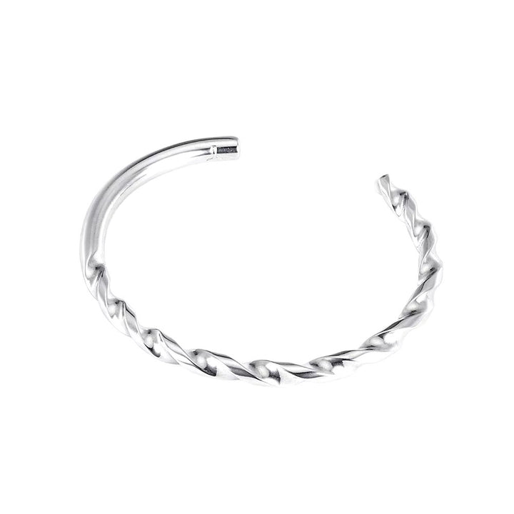WorldNorse Single Side Twist Bracelet - Silver - image 10