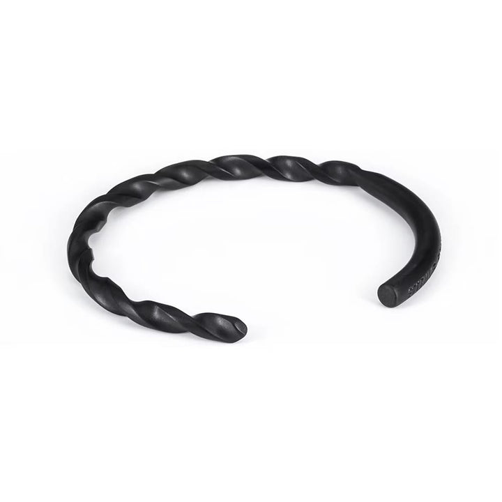WorldNorse Single Side Twist Bracelet - Black - image 8