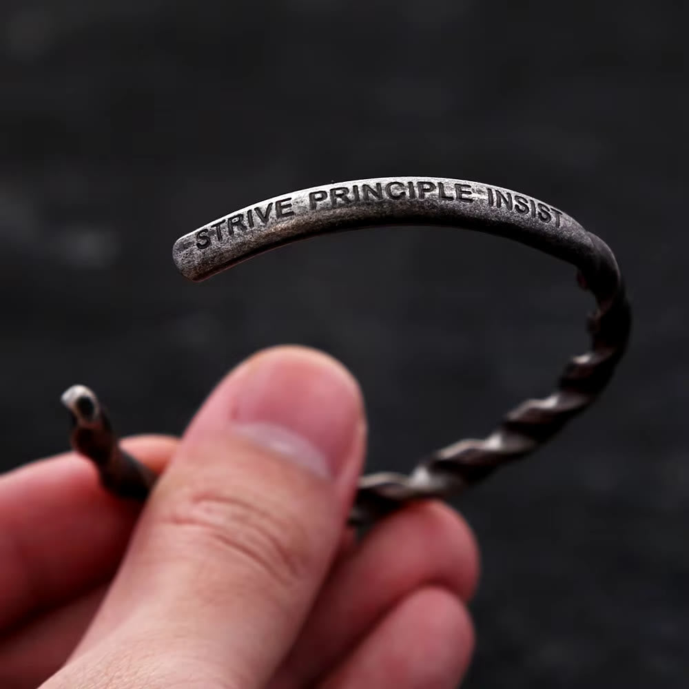 WorldNorse Single Side Twist Bracelet