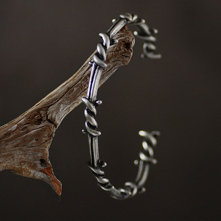 WorldNorse Viking Braided Thorns Bracelet