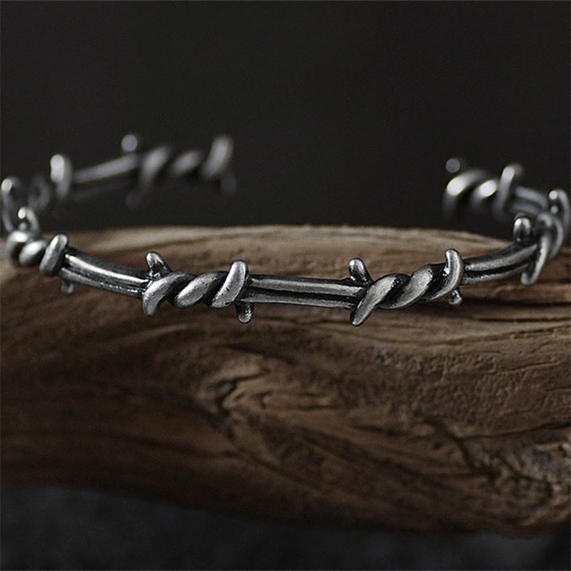 WorldNorse Viking Braided Thorns Bracelet