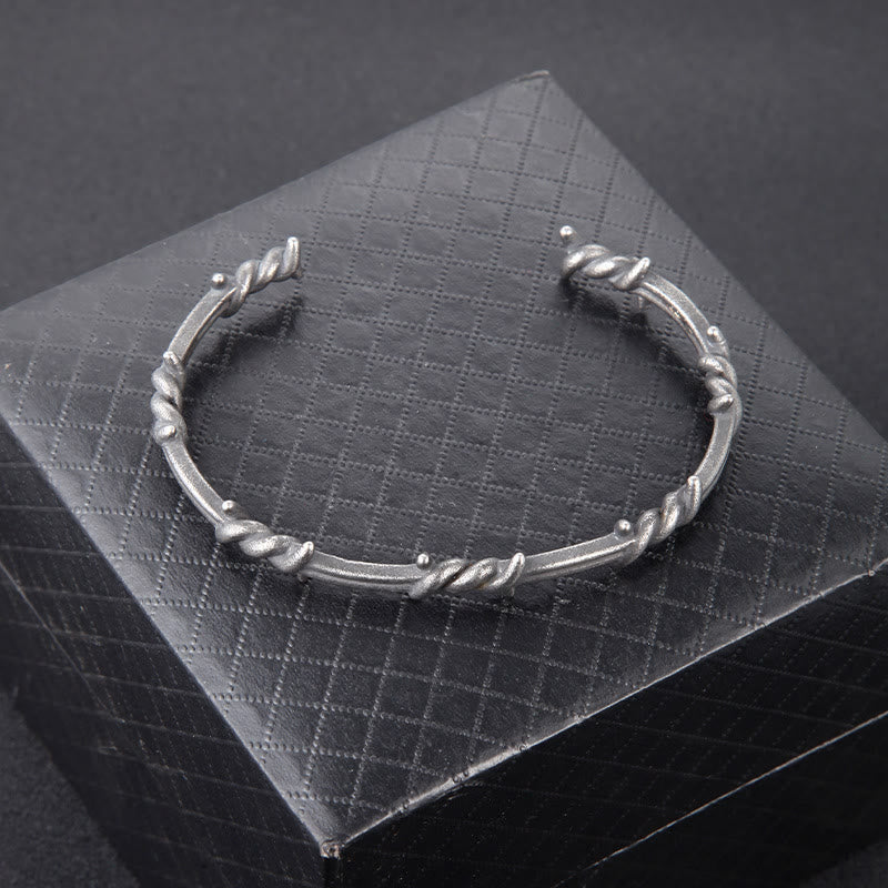 WorldNorse Viking Braided Thorns Bracelet