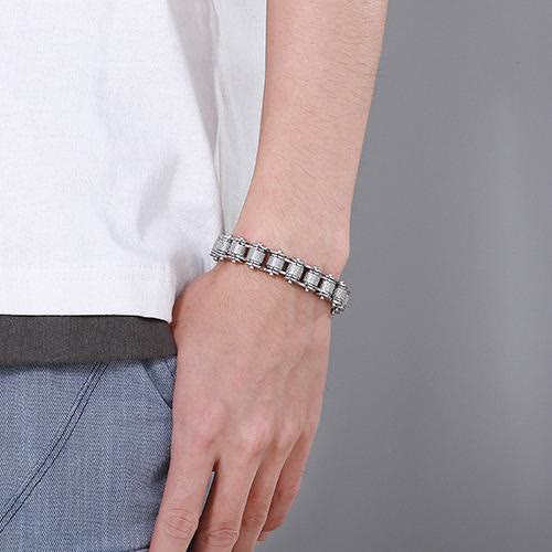 WorldNorse Motorcycle Chain Solid Bracelet - image 9