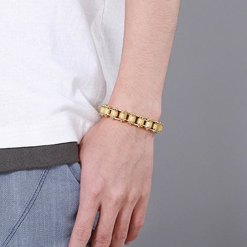 WorldNorse Motorcycle Chain Solid Bracelet - image 13