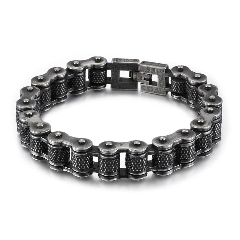 WorldNorse Motorcycle Chain Solid Bracelet - image 1