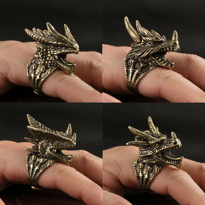 FREE Today: Warcraft Tyrannosaurus Dragon Head Ring