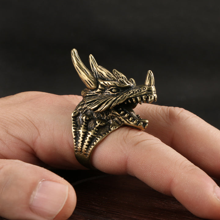 FREE Today: Warcraft Tyrannosaurus Dragon Head Ring