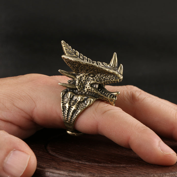 FREE Today: Warcraft Tyrannosaurus Dragon Head Ring