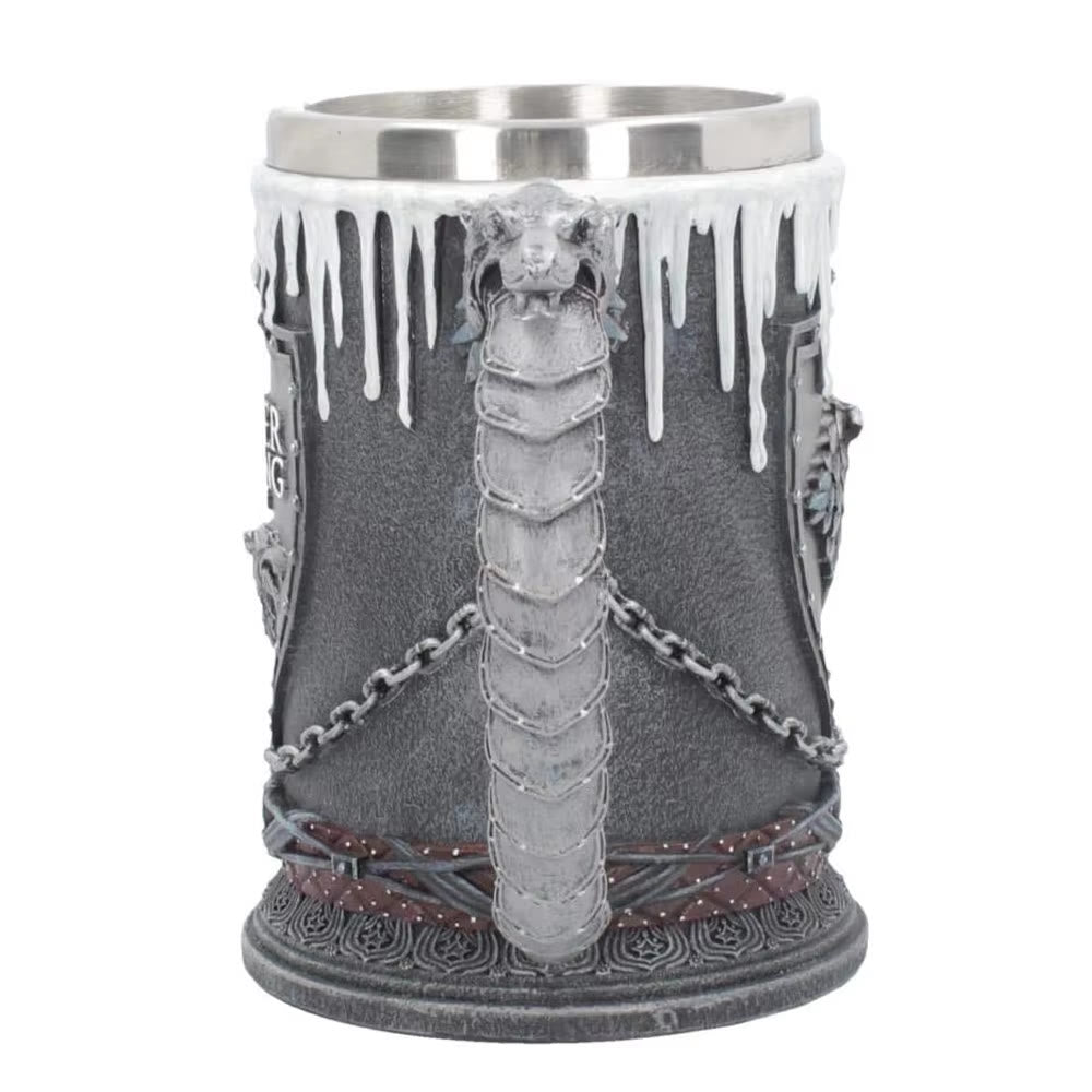 WorldNorse Winter Snow Lion Head Mug