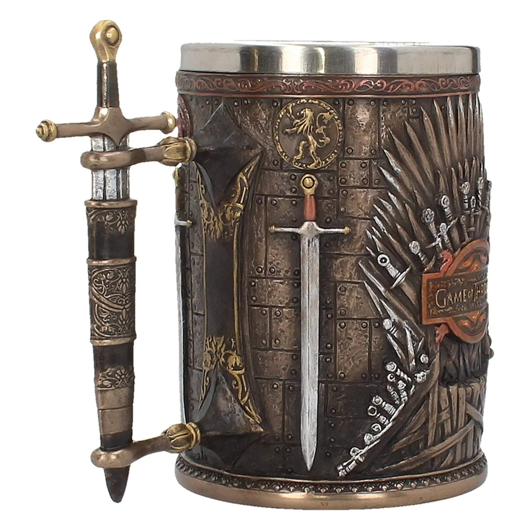 WorldNorse Spear Throne Sword Handle Mug