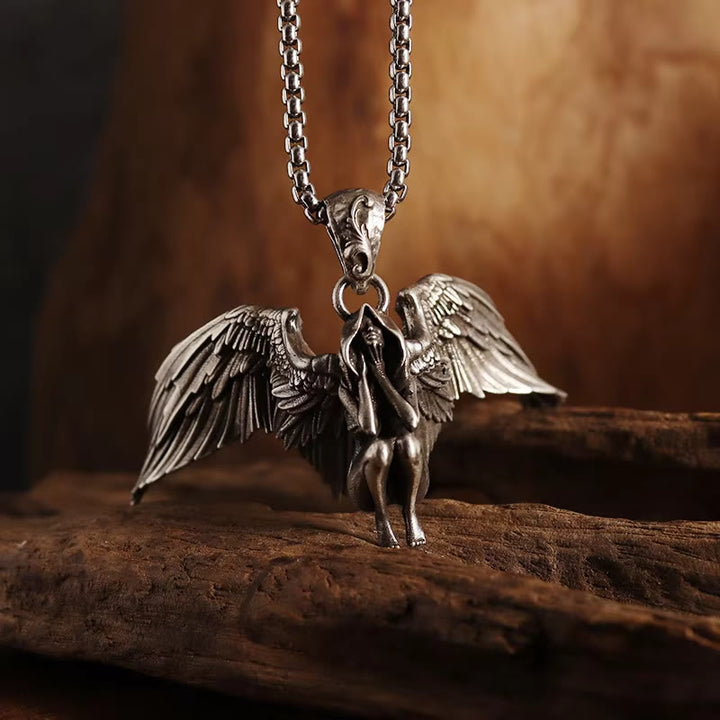 FREE Today: Meditation Angel Goddess Necklace