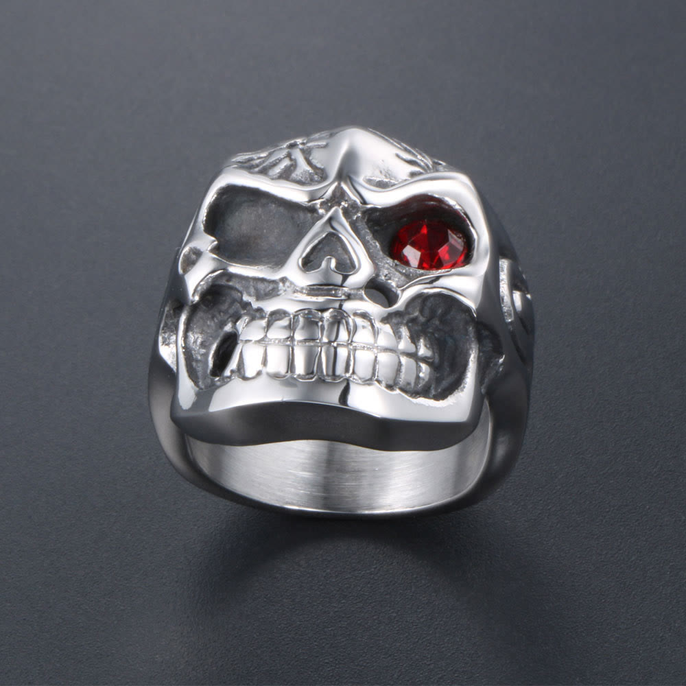 WorldNorse Gold Cigar Skull Smoke Ring