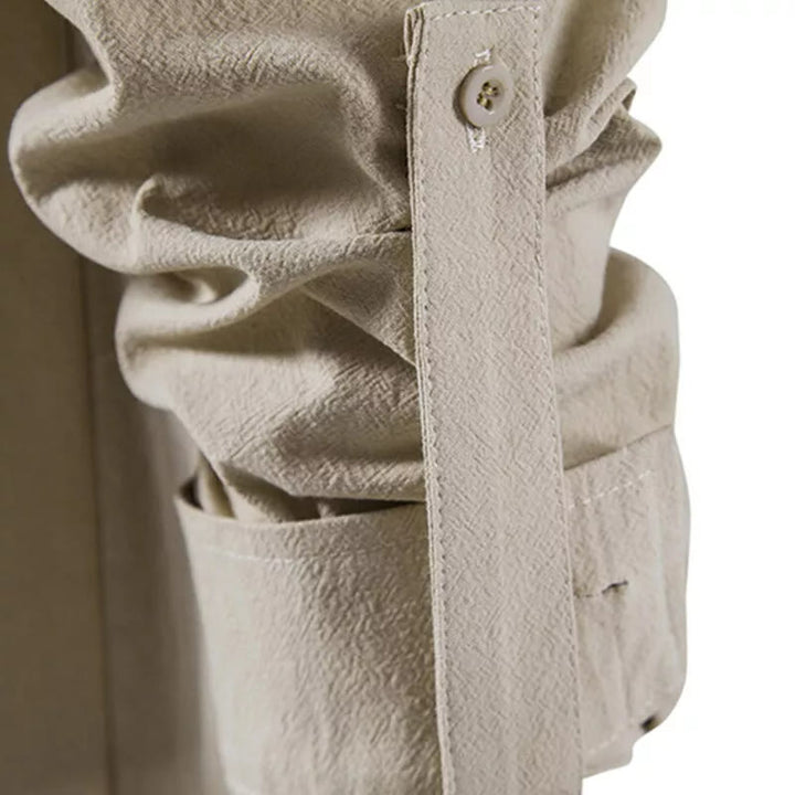 WorldNorse Medieval Lace-Up Tunic Henley Costume Shirt - image 5