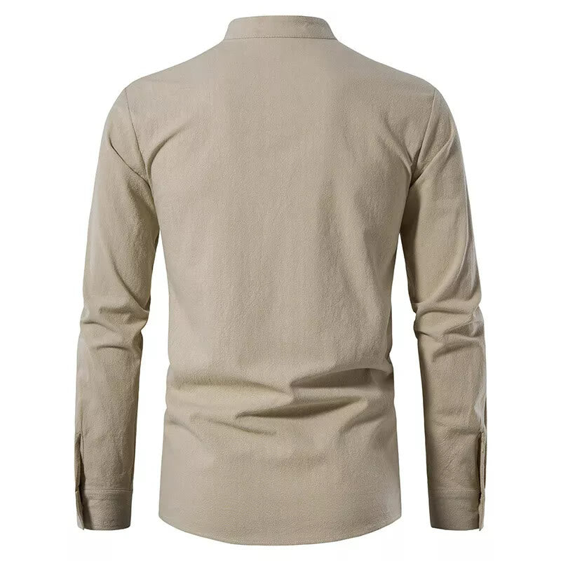 WorldNorse Medieval Lace-Up Tunic Henley Costume Shirt - image 6