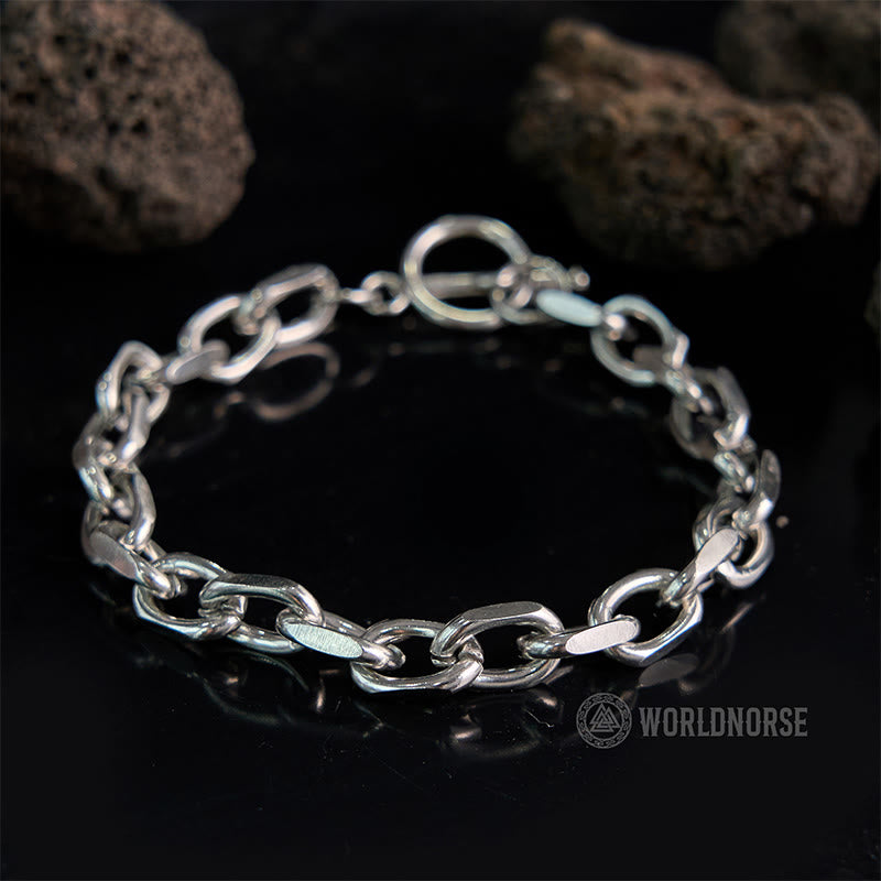 WorldNorse Flat Angle One Word Buckle Bracelet