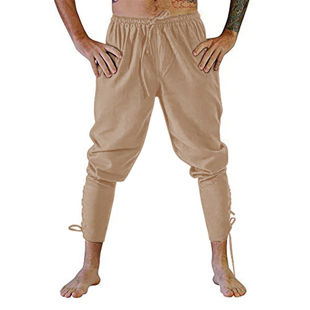 WorldNorse Viking Traditional Ankle Ties Costume Pant - image 4