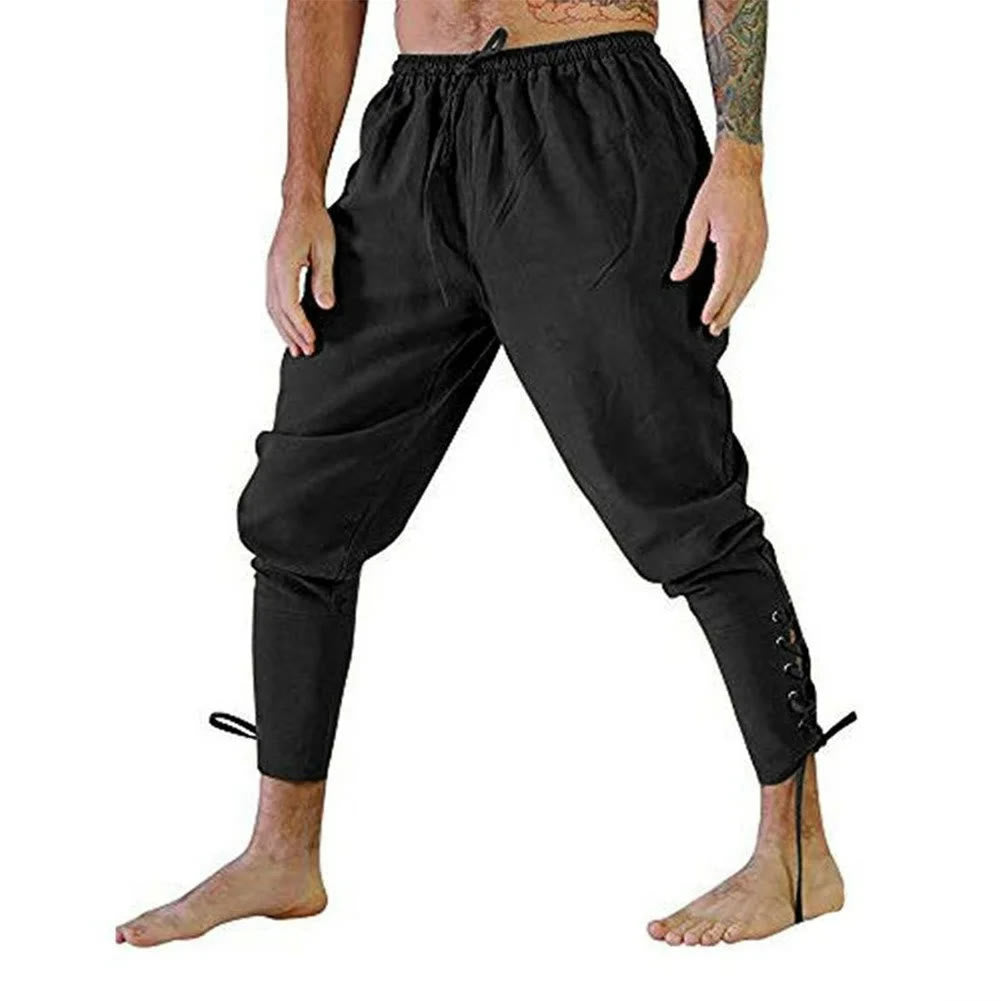 WorldNorse Viking Traditional Ankle Ties Costume Pant - image 13