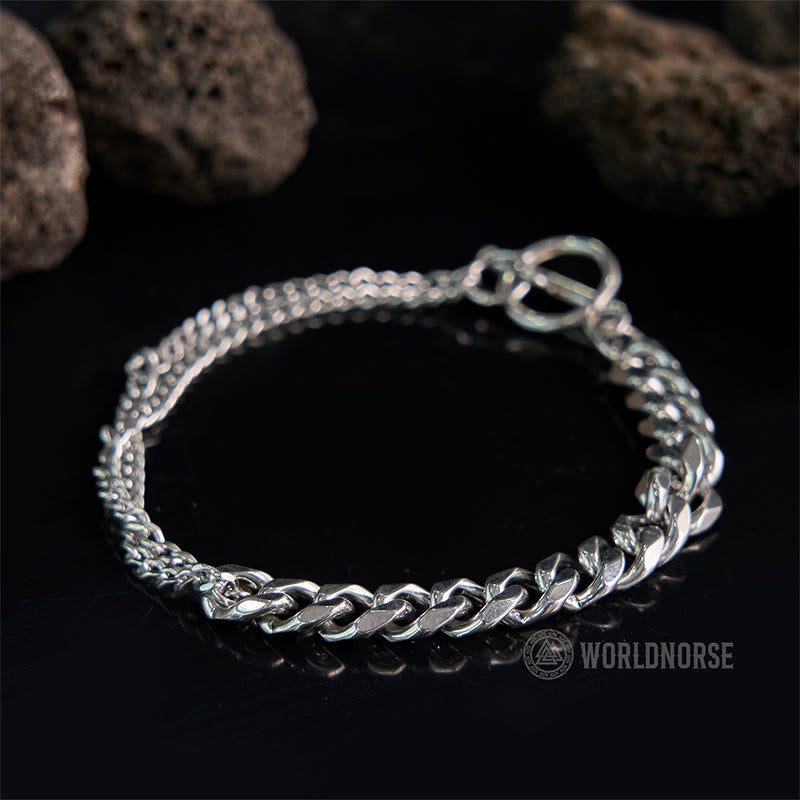 WorldNorse Splice One Word Buckle Bracelet