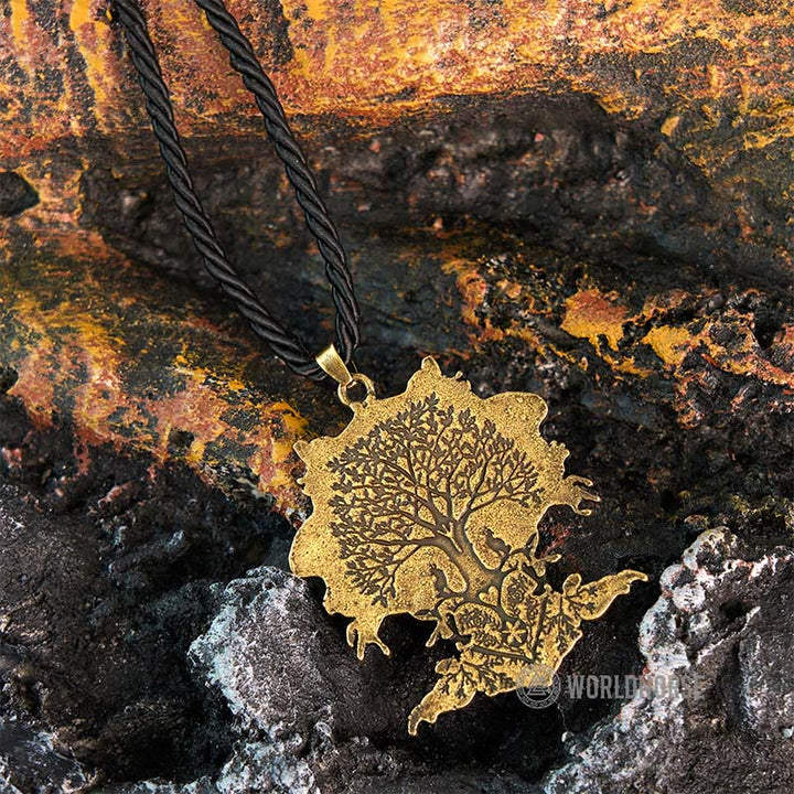 WorldNorse Valknut Spirit Tree Of Life Necklace - image 7