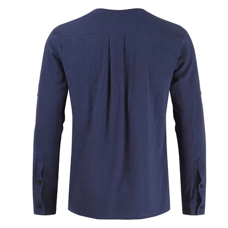 WorldNorse Helm Of Awe Lace-Up Collar Costume Shirt - image 6