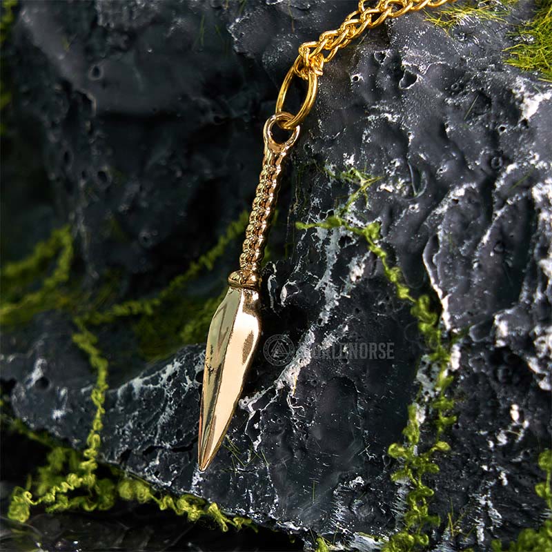 WorldNorse Nordic Spearhead Weapon Necklace