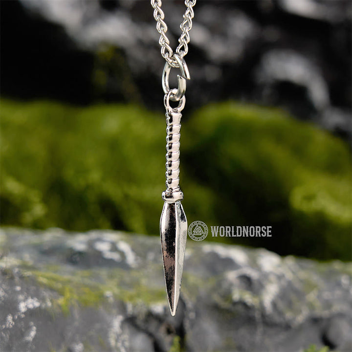 WorldNorse Nordic Spearhead Weapon Necklace