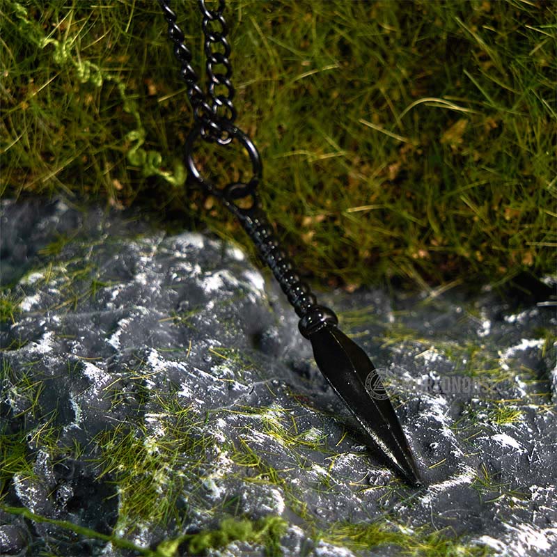 WorldNorse Nordic Spearhead Weapon Necklace - image 1