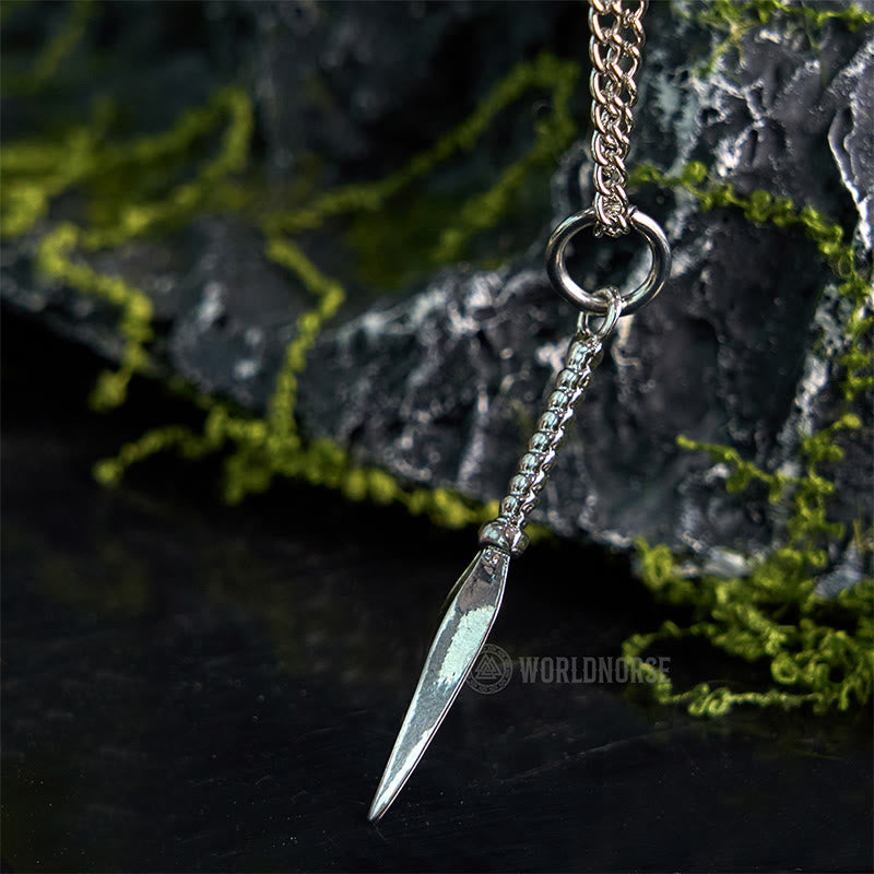 WorldNorse Nordic Spearhead Weapon Necklace - image 14