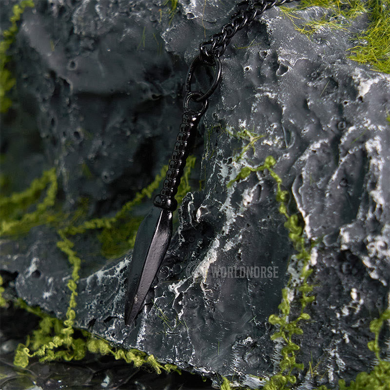 WorldNorse Nordic Spearhead Weapon Necklace - image 3