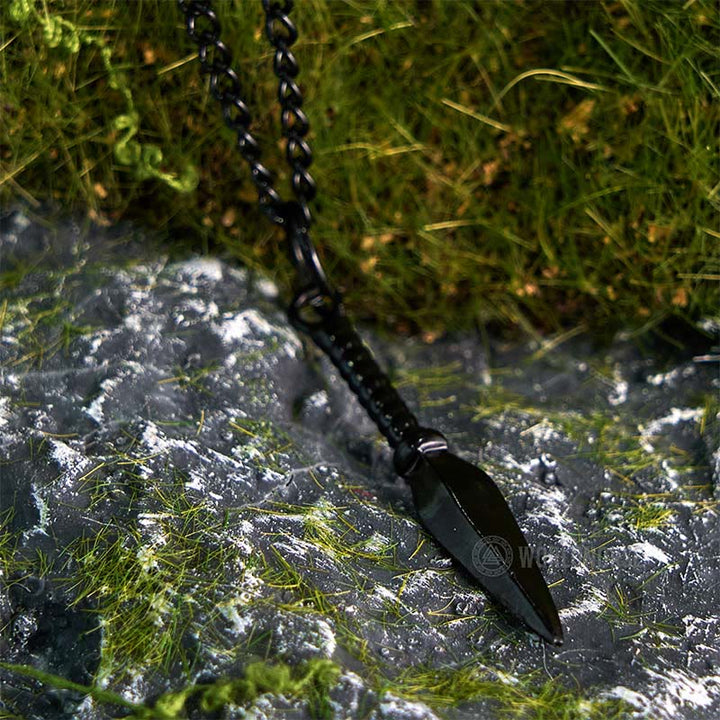 WorldNorse Nordic Spearhead Weapon Necklace - image 2