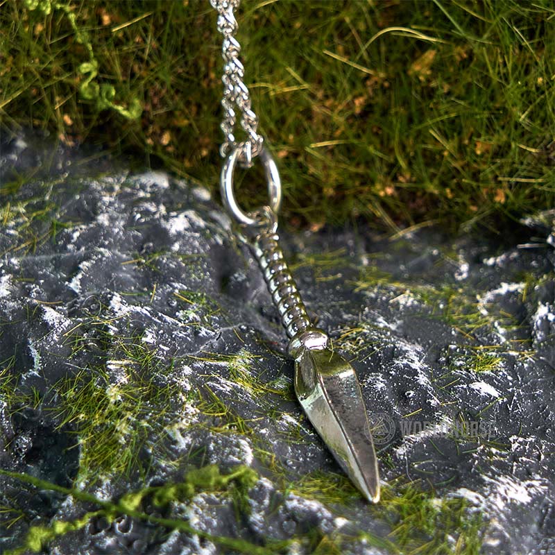 WorldNorse Nordic Spearhead Weapon Necklace - image 11