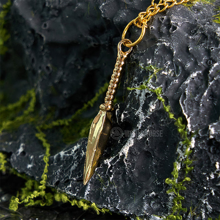 WorldNorse Nordic Spearhead Weapon Necklace