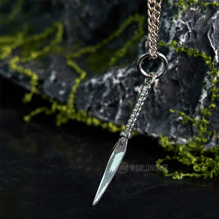 WorldNorse Nordic Spearhead Weapon Necklace