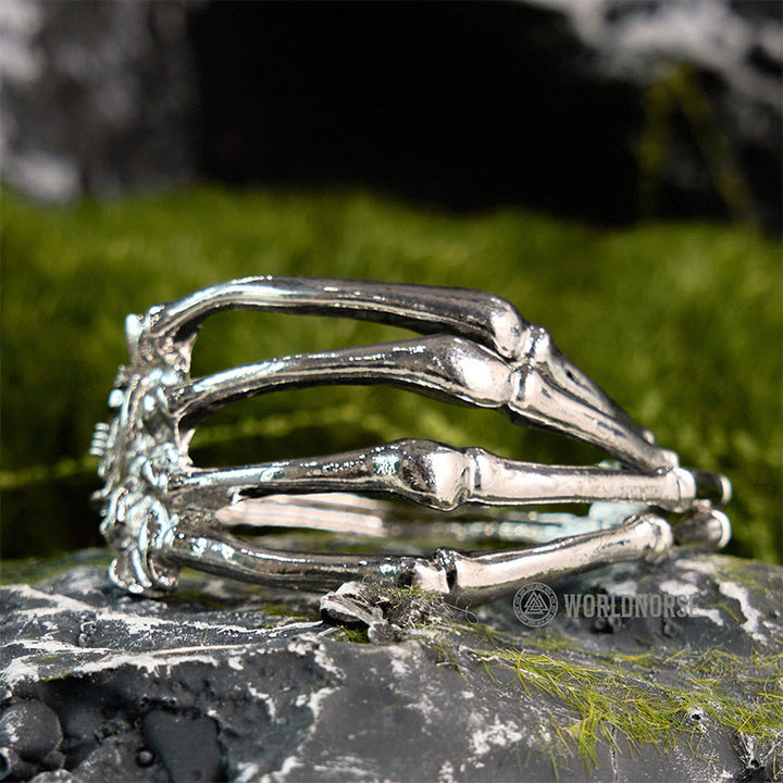 WorldNorse Skeleton Dead Ghost Claw Bracelet