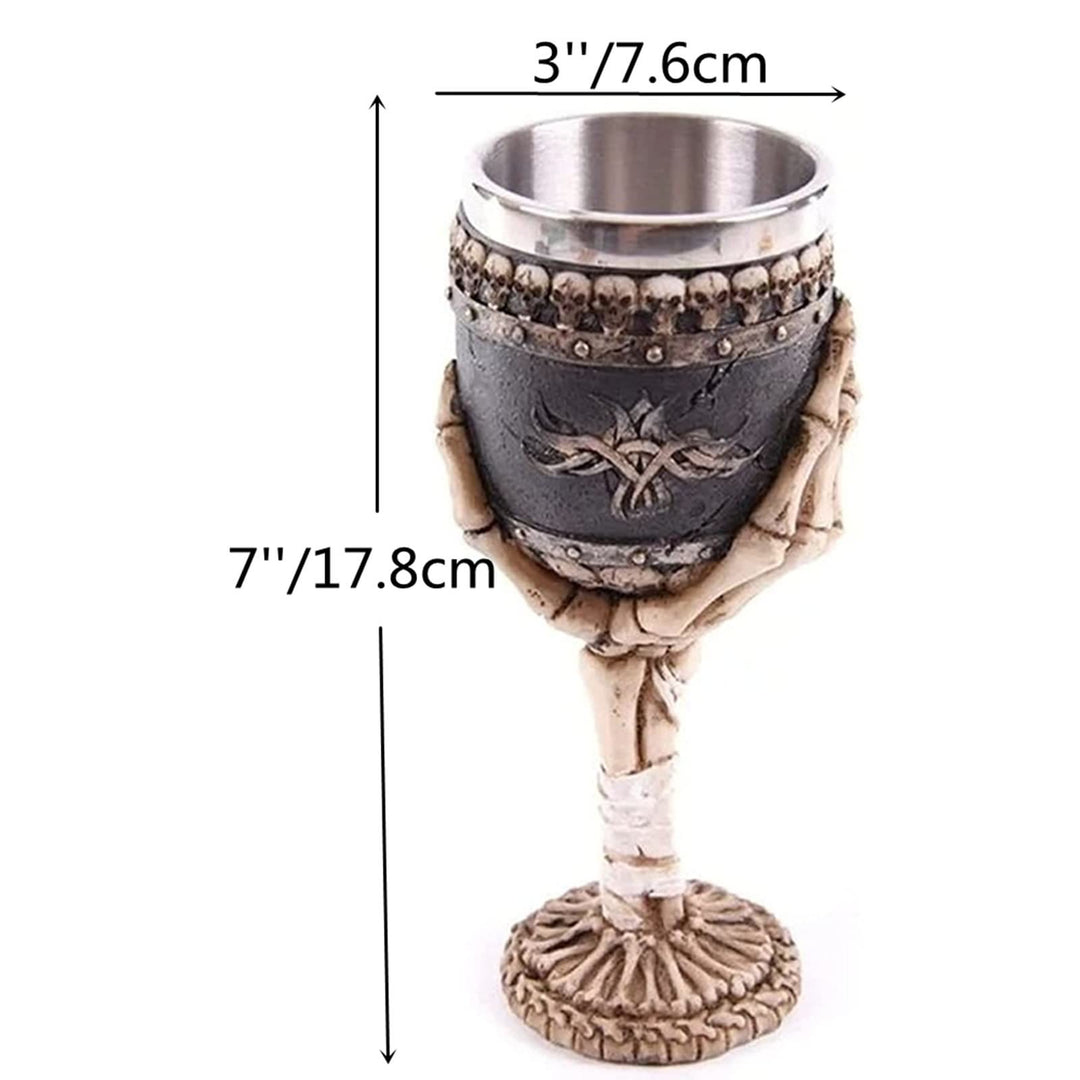 WorldNorse Magic Skeleton Hand Goblet