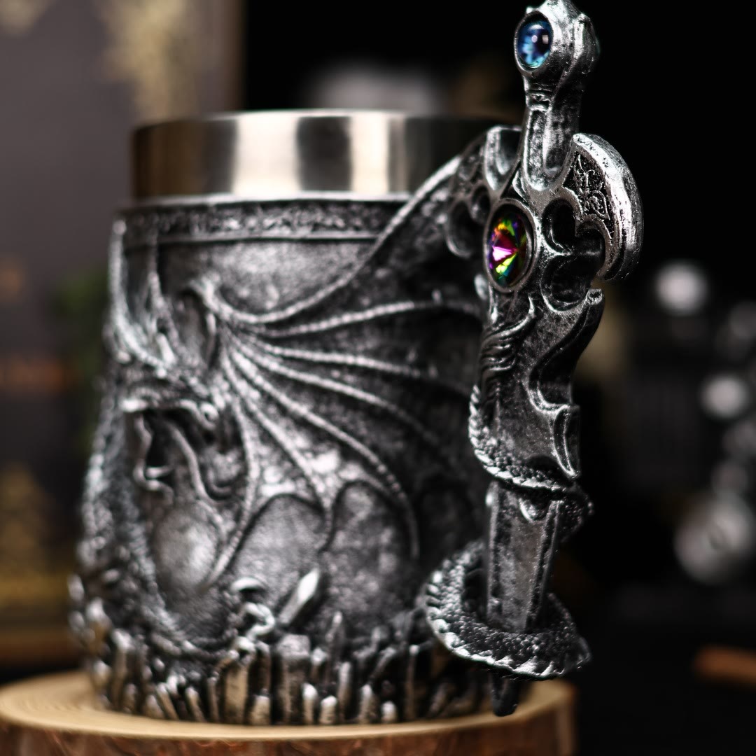 WorldNorse Norse Dragon Sword Mug