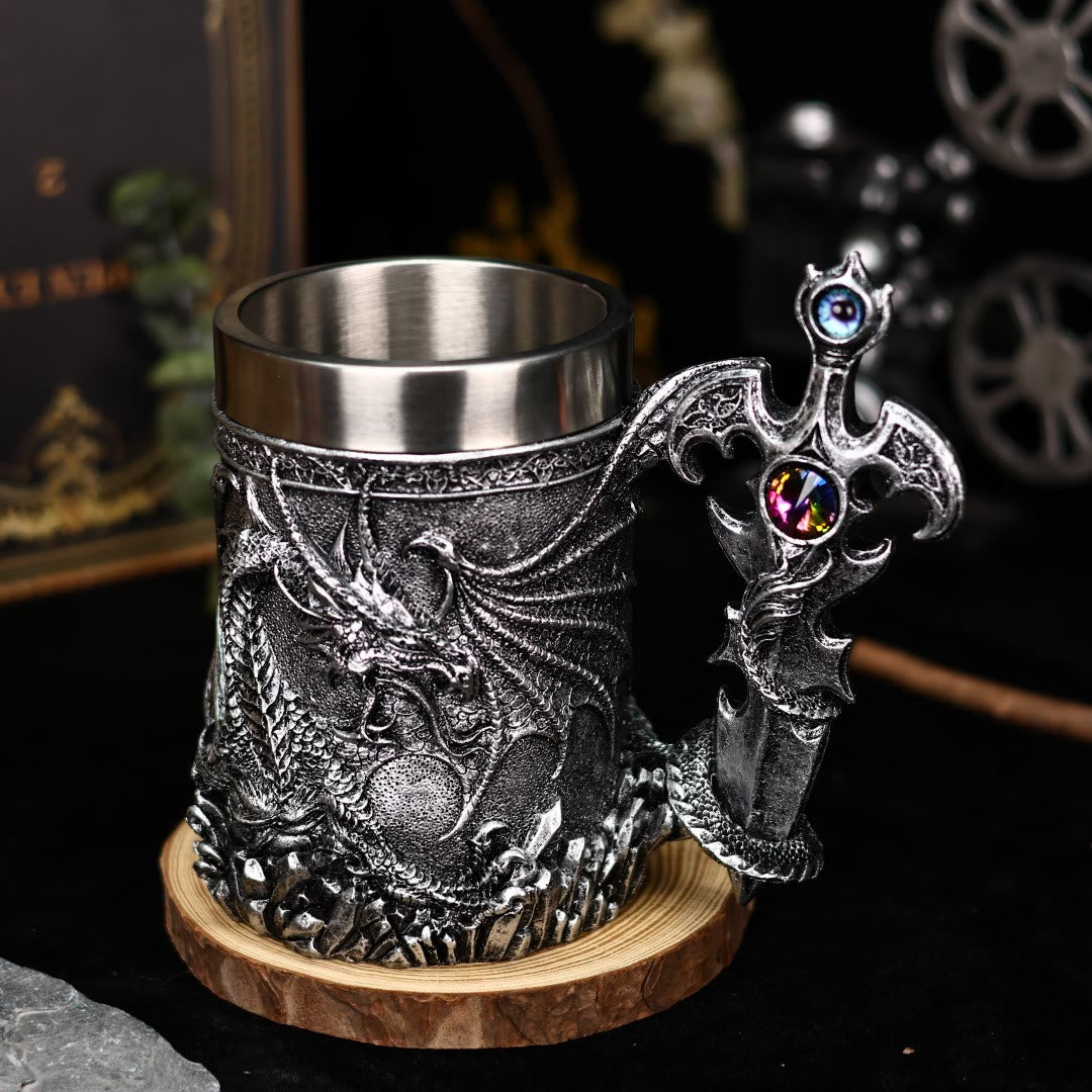 WorldNorse Norse Dragon Sword Mug